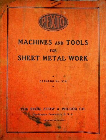 pexto sheet metal tools|pexto catalog.